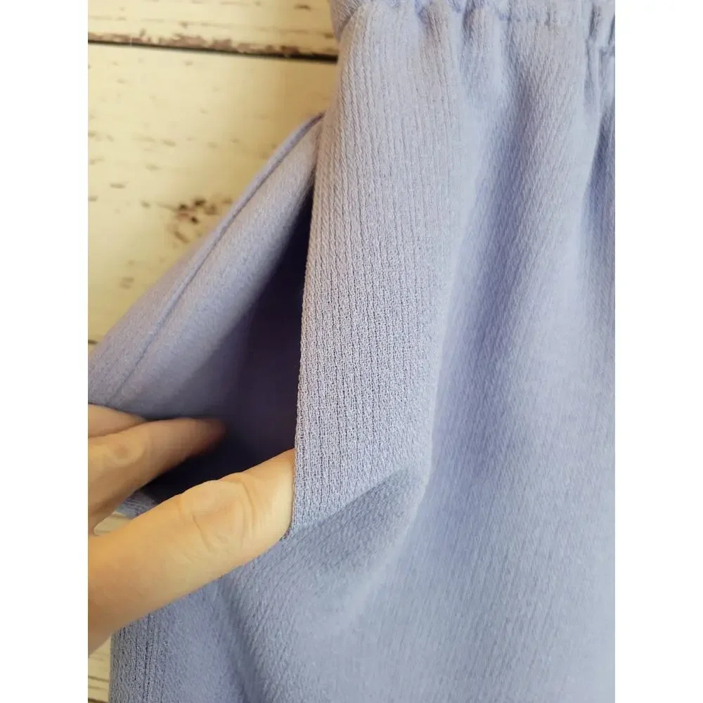 Bleyle Lavender Straight Pencil Formal Casual Pull‎ On Skirt Women's Size 18